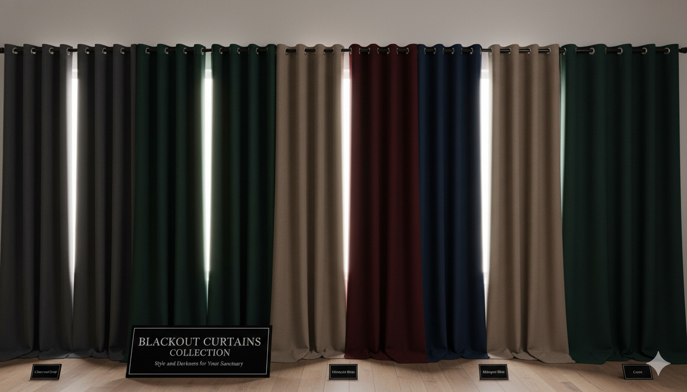 Blackout gordijnen collectie